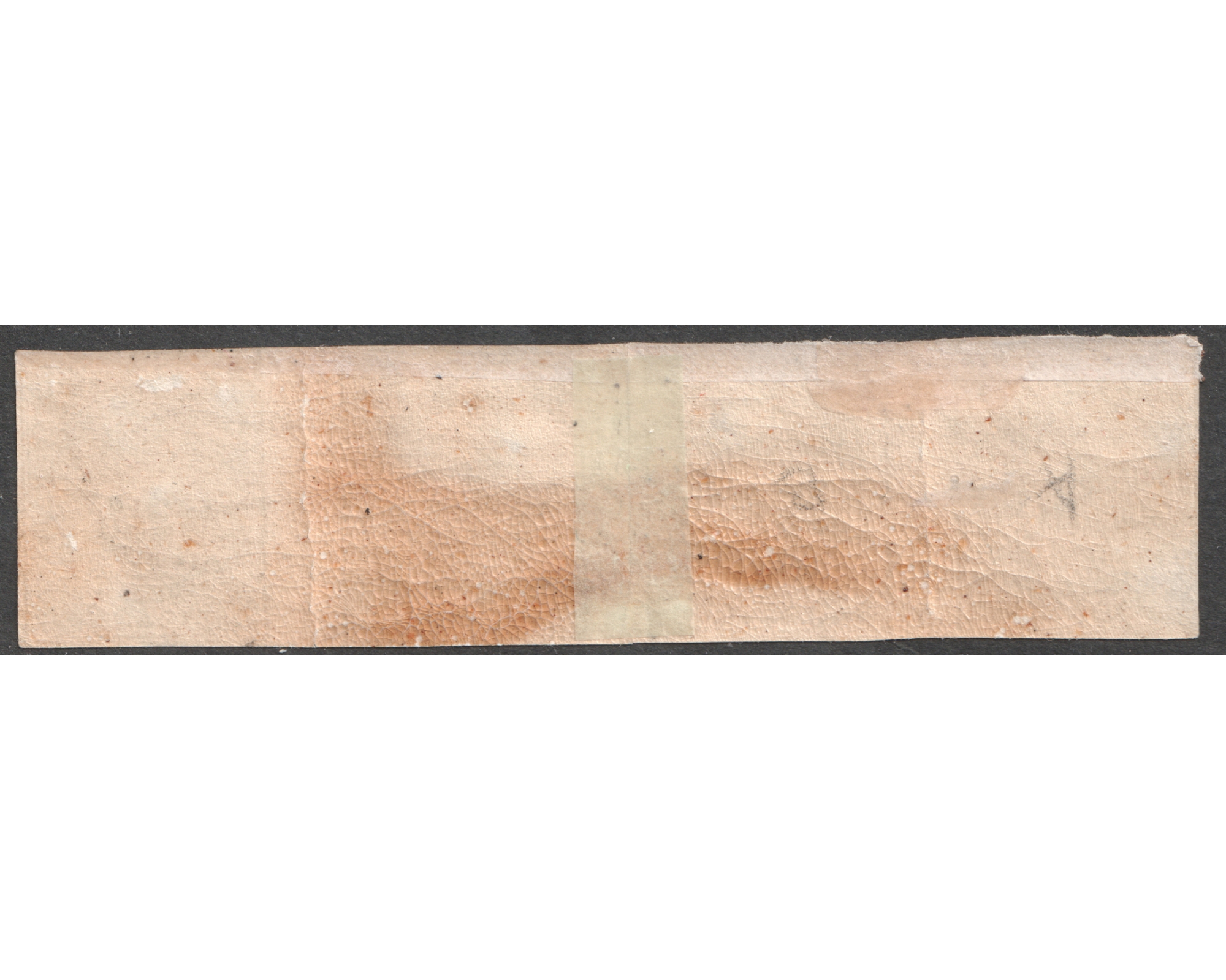 1 Chahi black, reconstructed ABCD strip of four Certificate by IPSC - Image 2