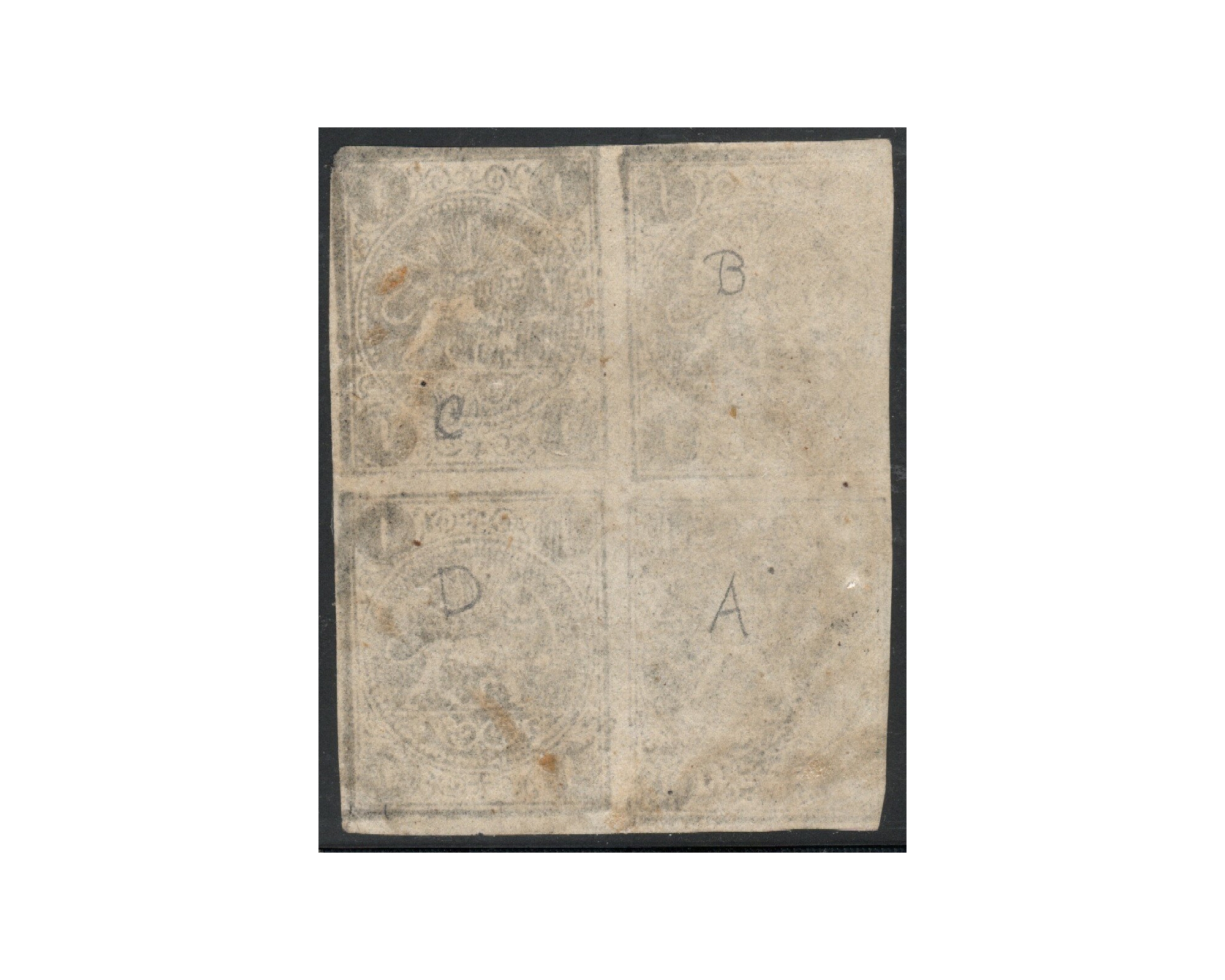 1876 - 1 Chahi Gray Black, Setting BC/AD - Image 2