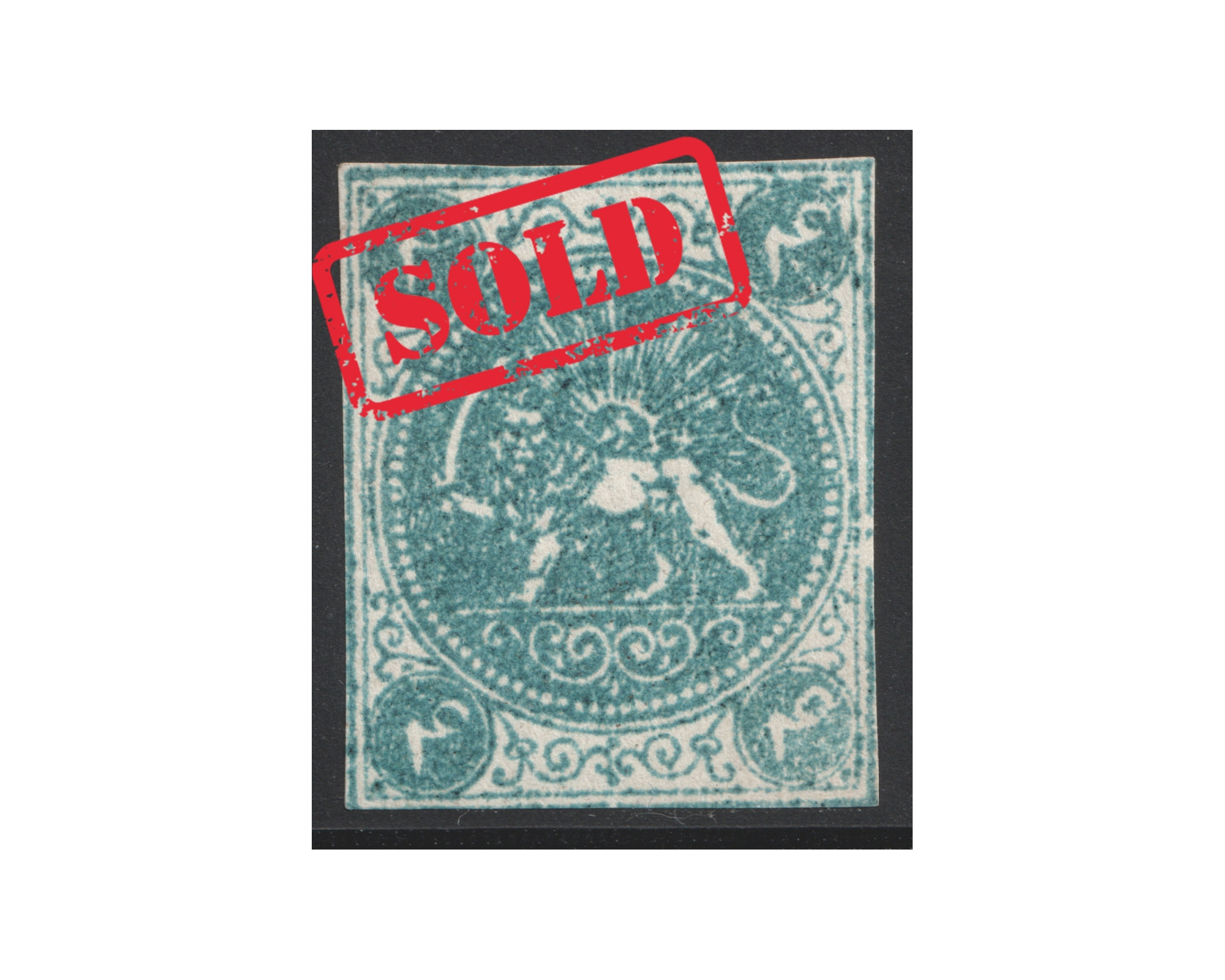 1870 4ch Bagheri Thin Paper Certificate By IPSC