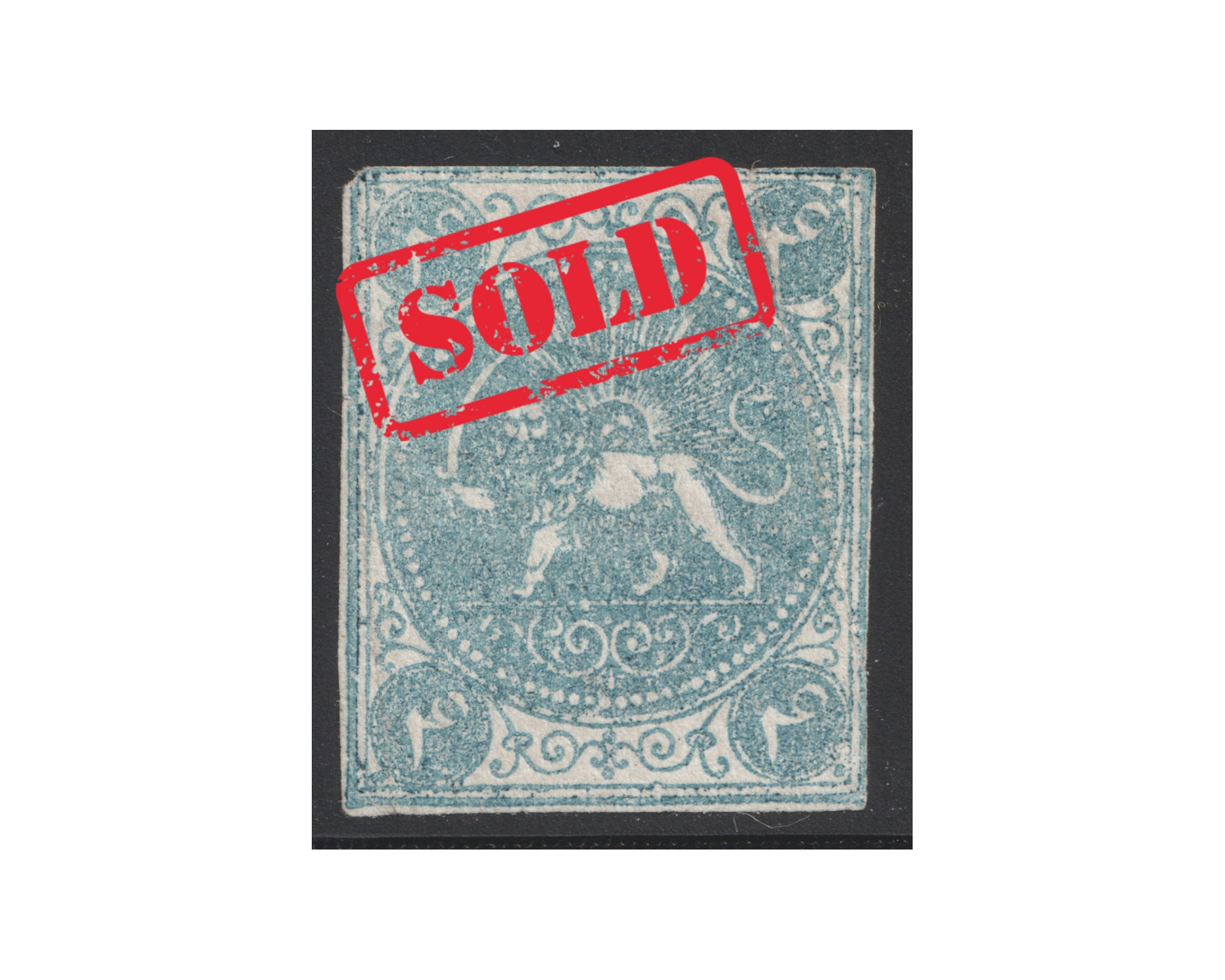 1870 4ch Bagheri Thin Paper Certificate By IPSC