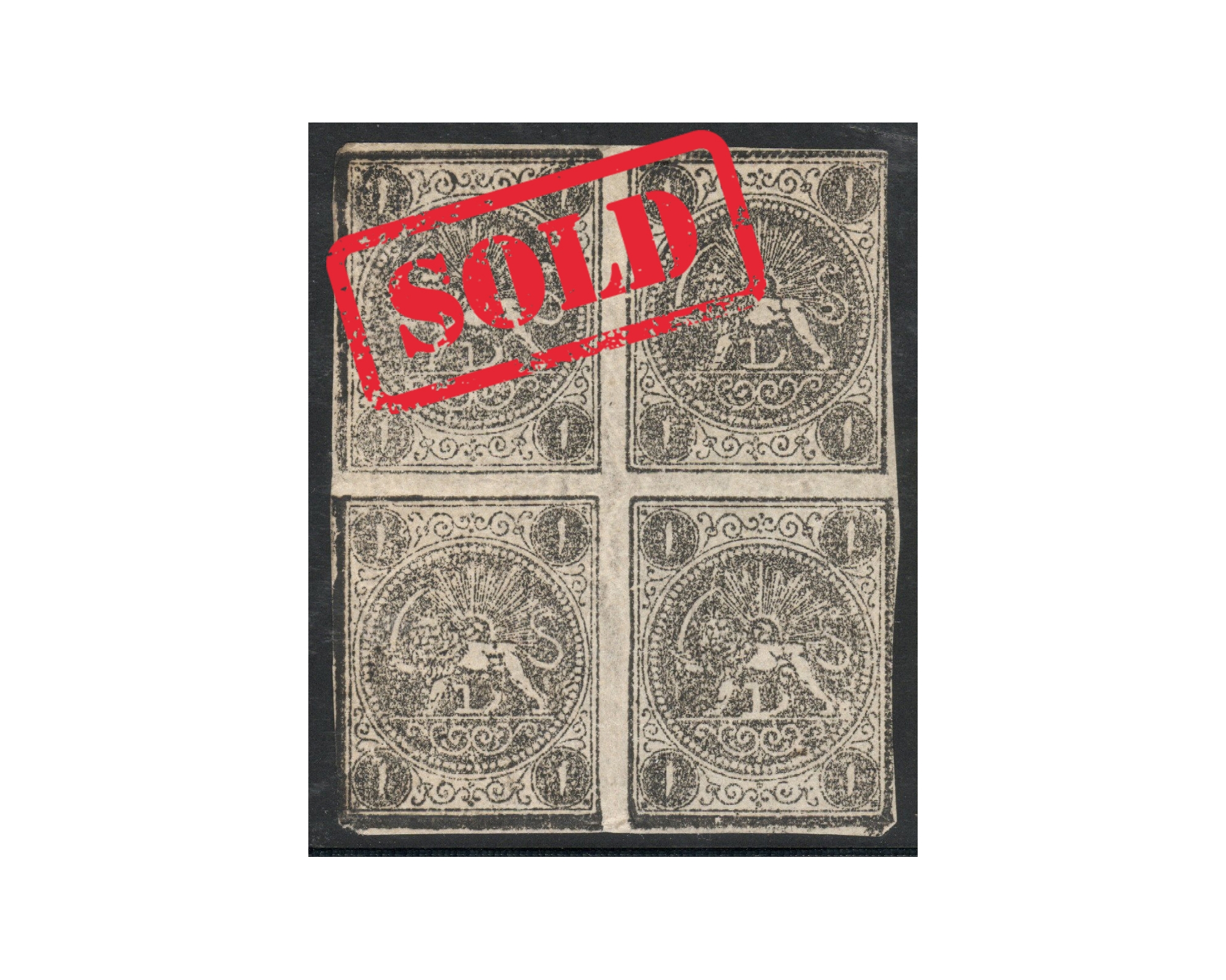 1876 - 1 Chahi Gray Black, Setting CD/AB
