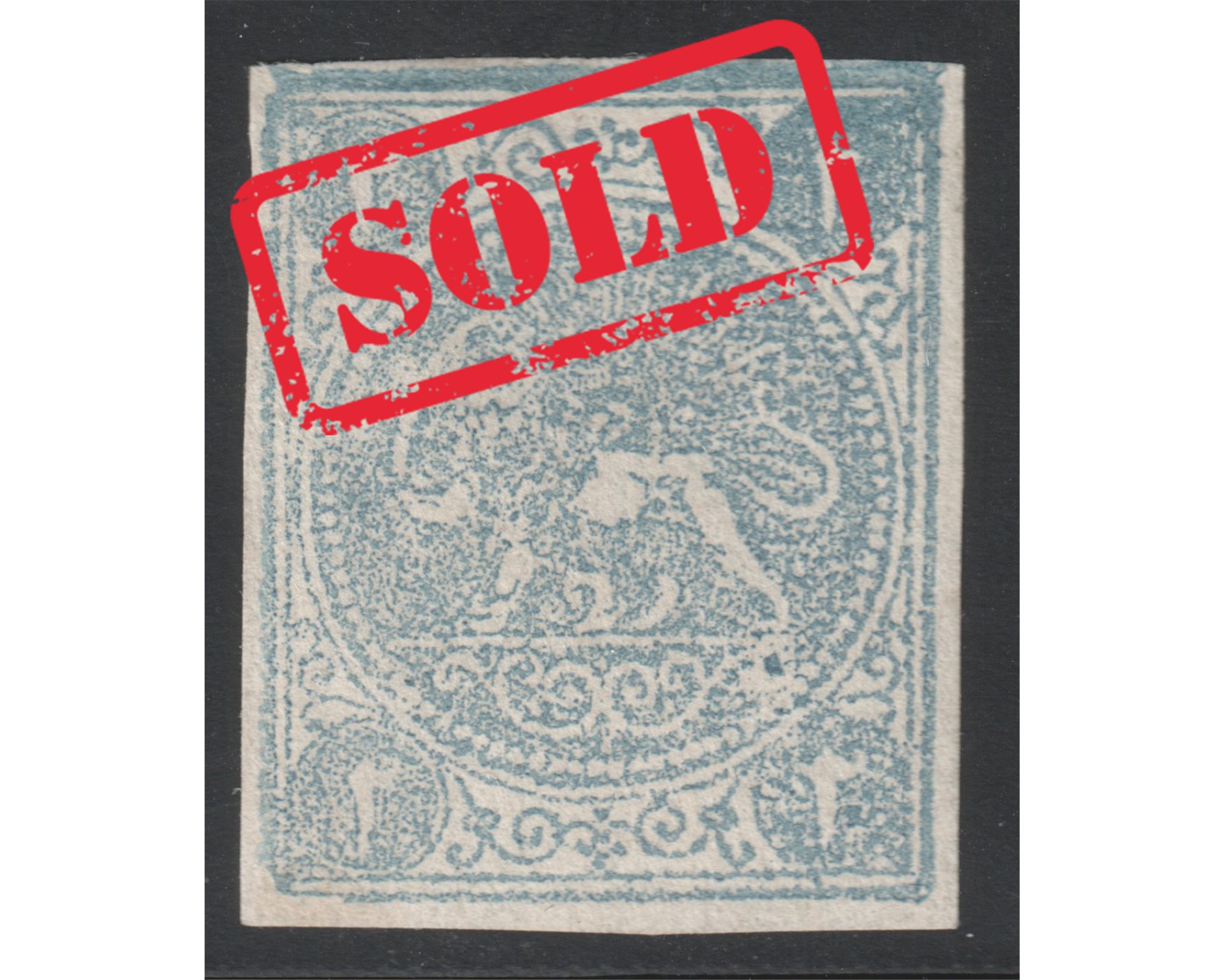 1876 - 2 Chahi Blue Type B