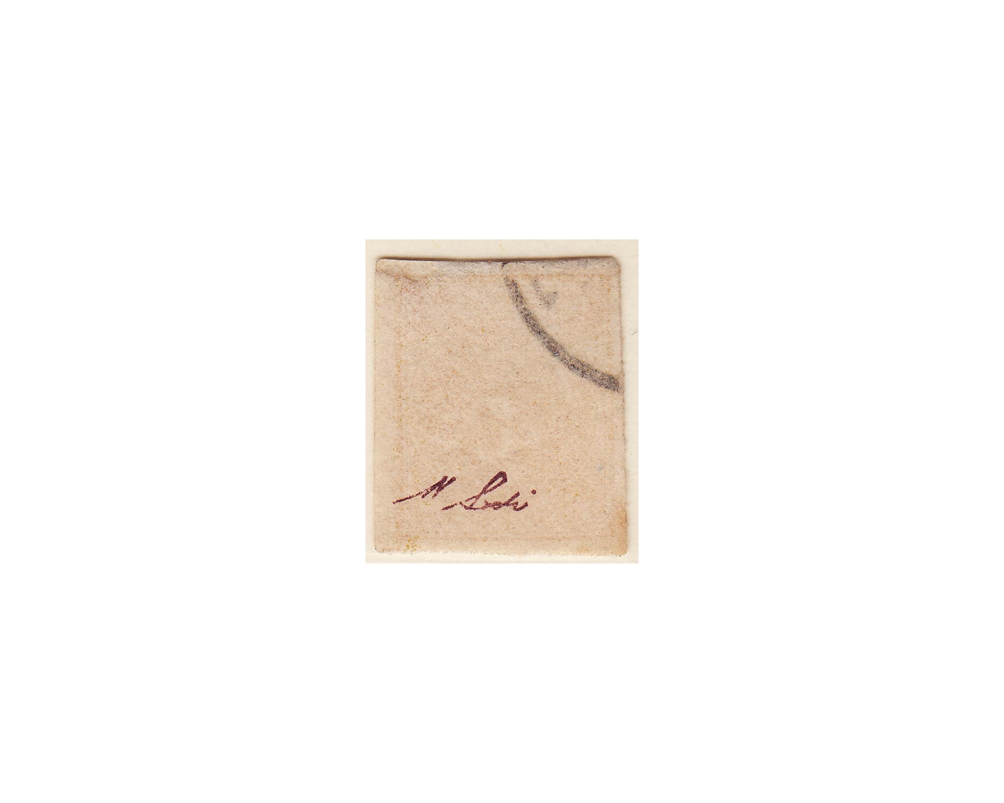 1876 4 Kran Yellow Type B Signed By Mr. Sadri - Image 2