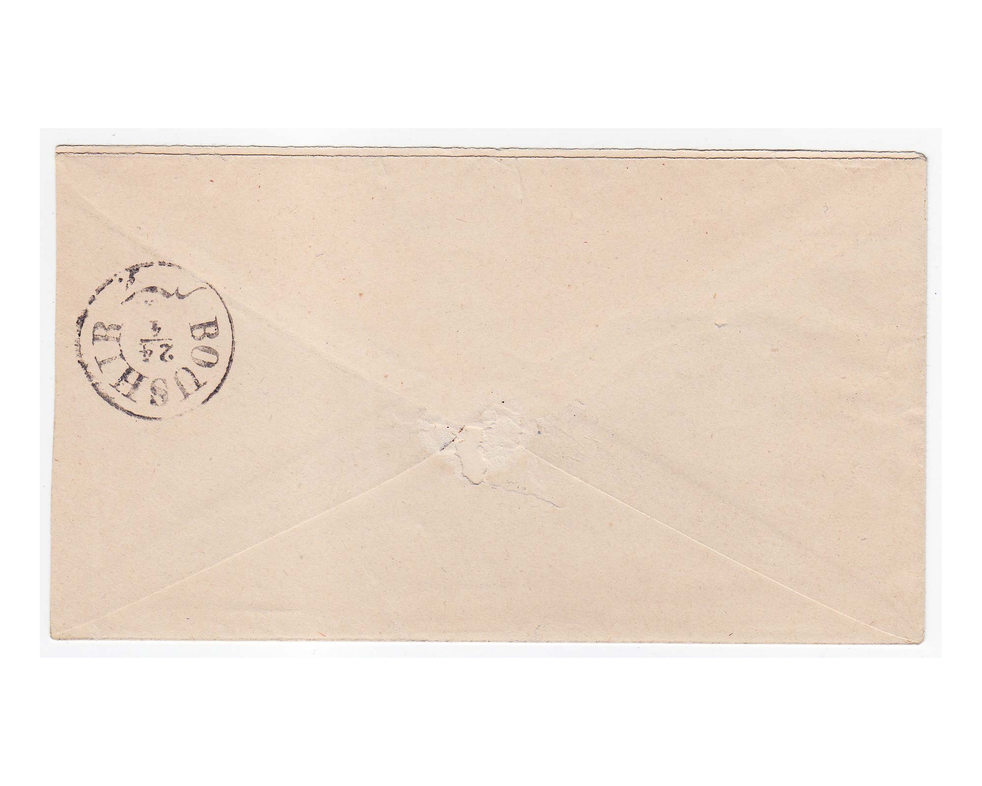 1879 5ch Postal Envelop from Bushire to Esfahan - Image 2