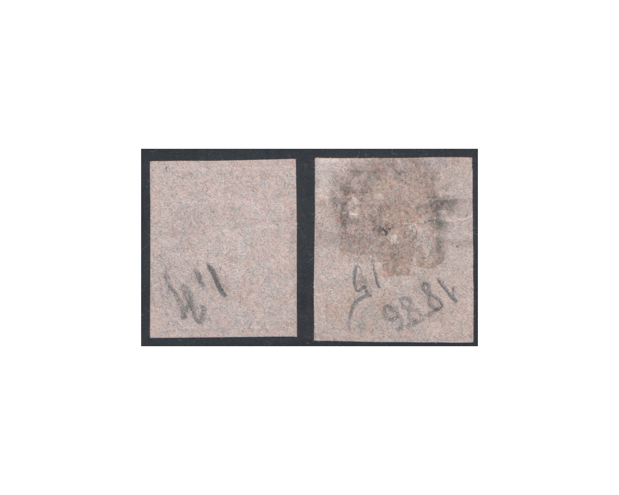 1899 Unissued Postage Due 1ch and 2ch Iperforated - Image 3