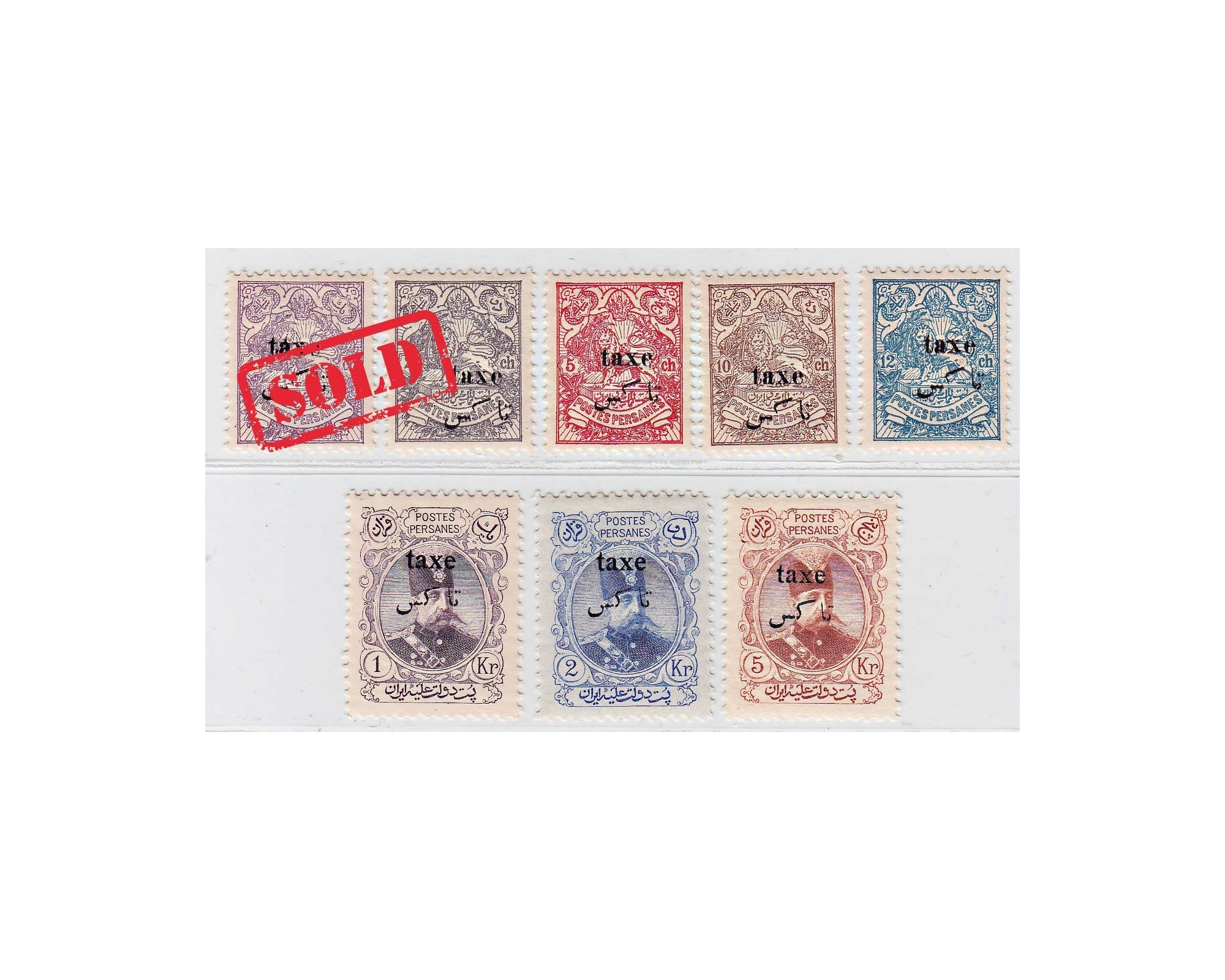 1903 Tax Issue Signed by Mr. Sadri
