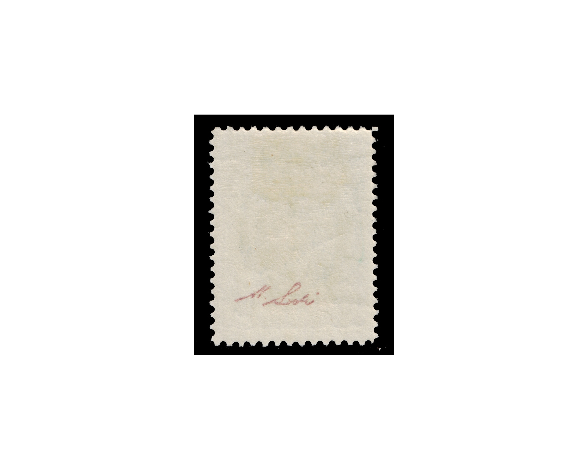 1914 1ch Overprint on 13ch Signed By Mr. Sadri - Image 2
