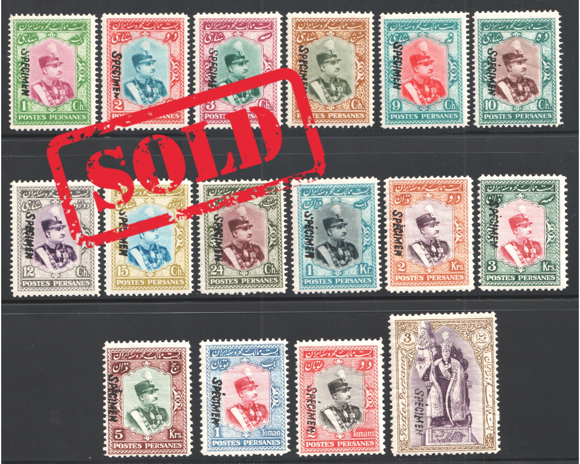 1929 Coronation Specimen Issue