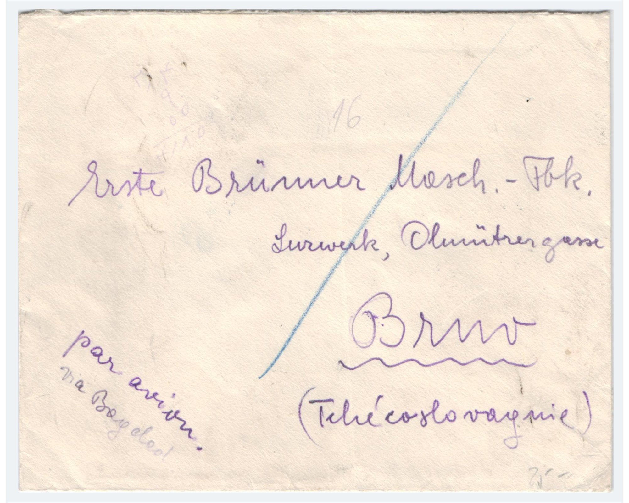 1930 Airmail from Tehran to Bern - Image 2