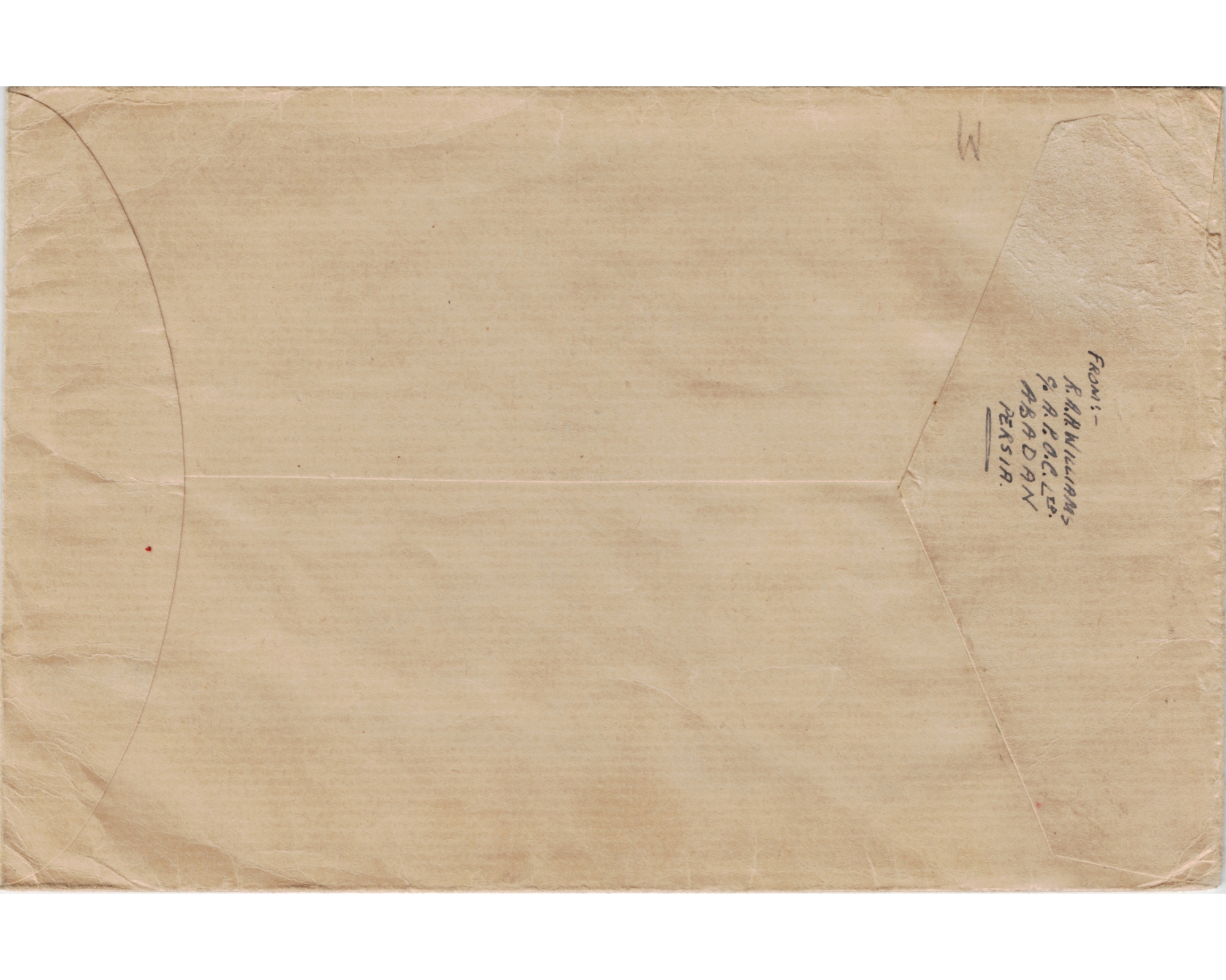 1932 Overland mail from Abadan to England - Image 2