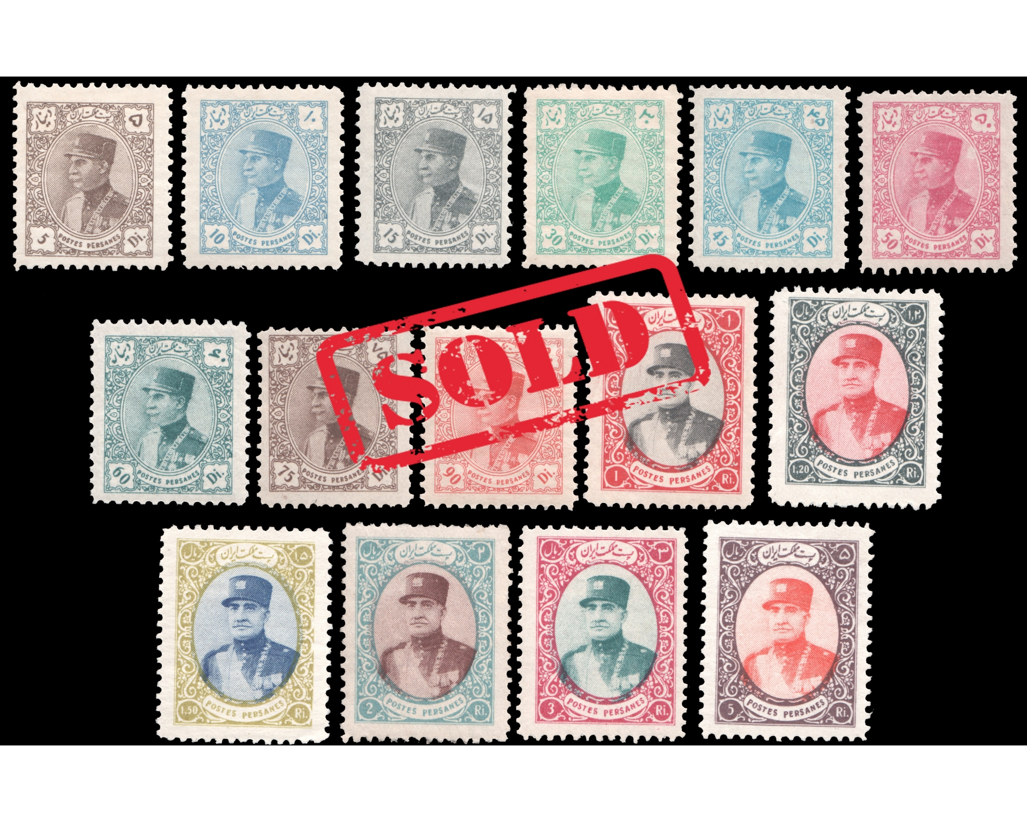 1935 Dinari Issue Mint Never Hinged