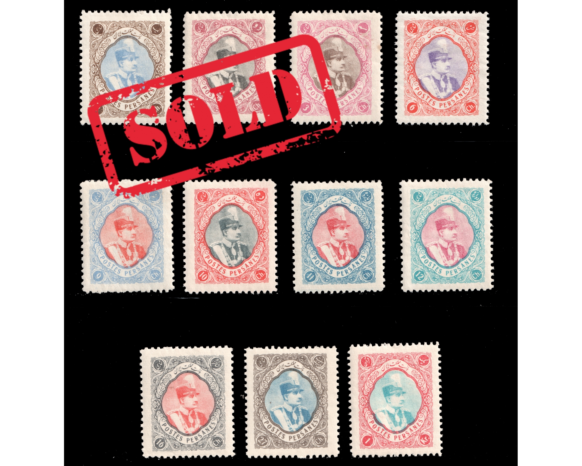 1931-32 - Lithographed Issue Madjlessi