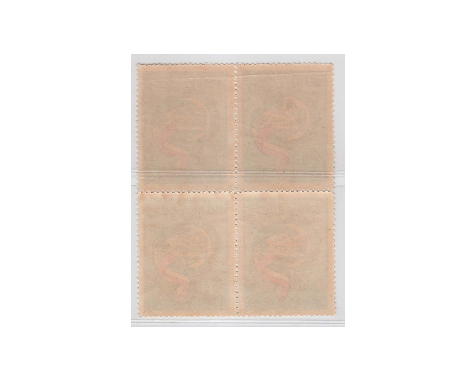 1950 Economic Conference of Islamic Countries Block of 4 - Image 2