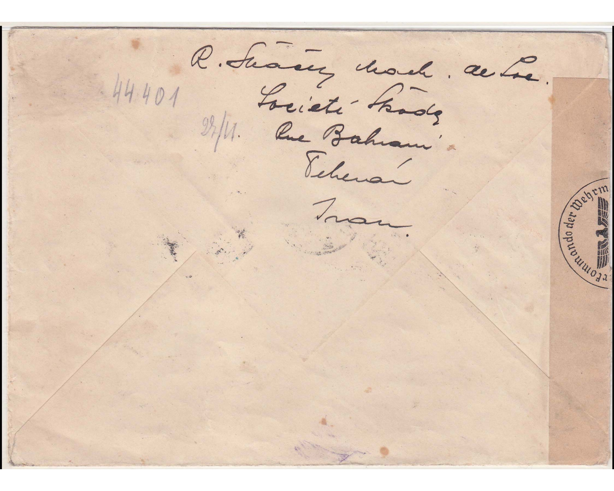 1931 Register Airmail Cover - Image 2