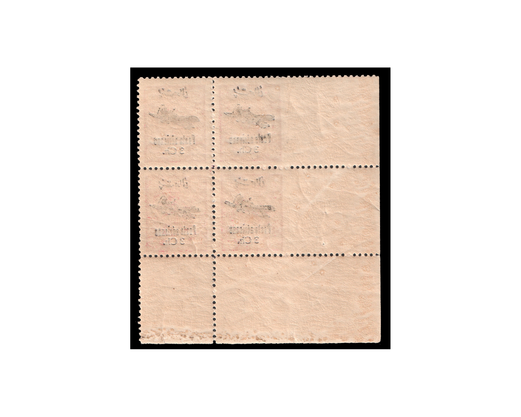 Error 1928 3ch Airmail Imperforated Left - Image 3
