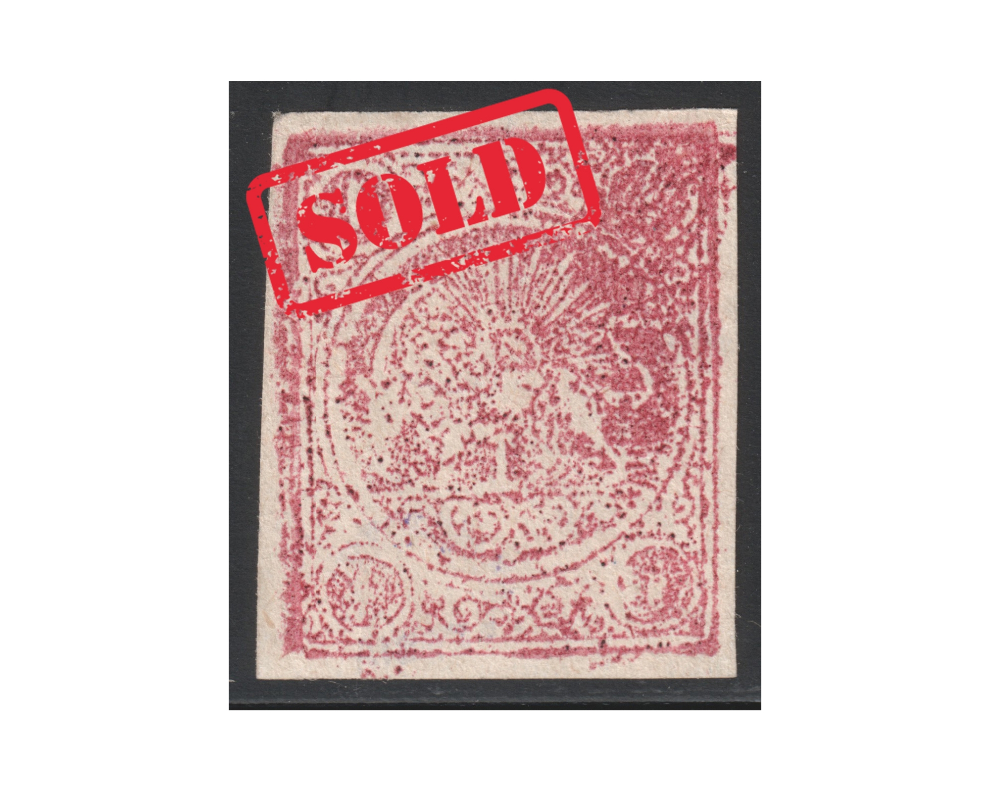 One Kran Carmine, White Paper Type B