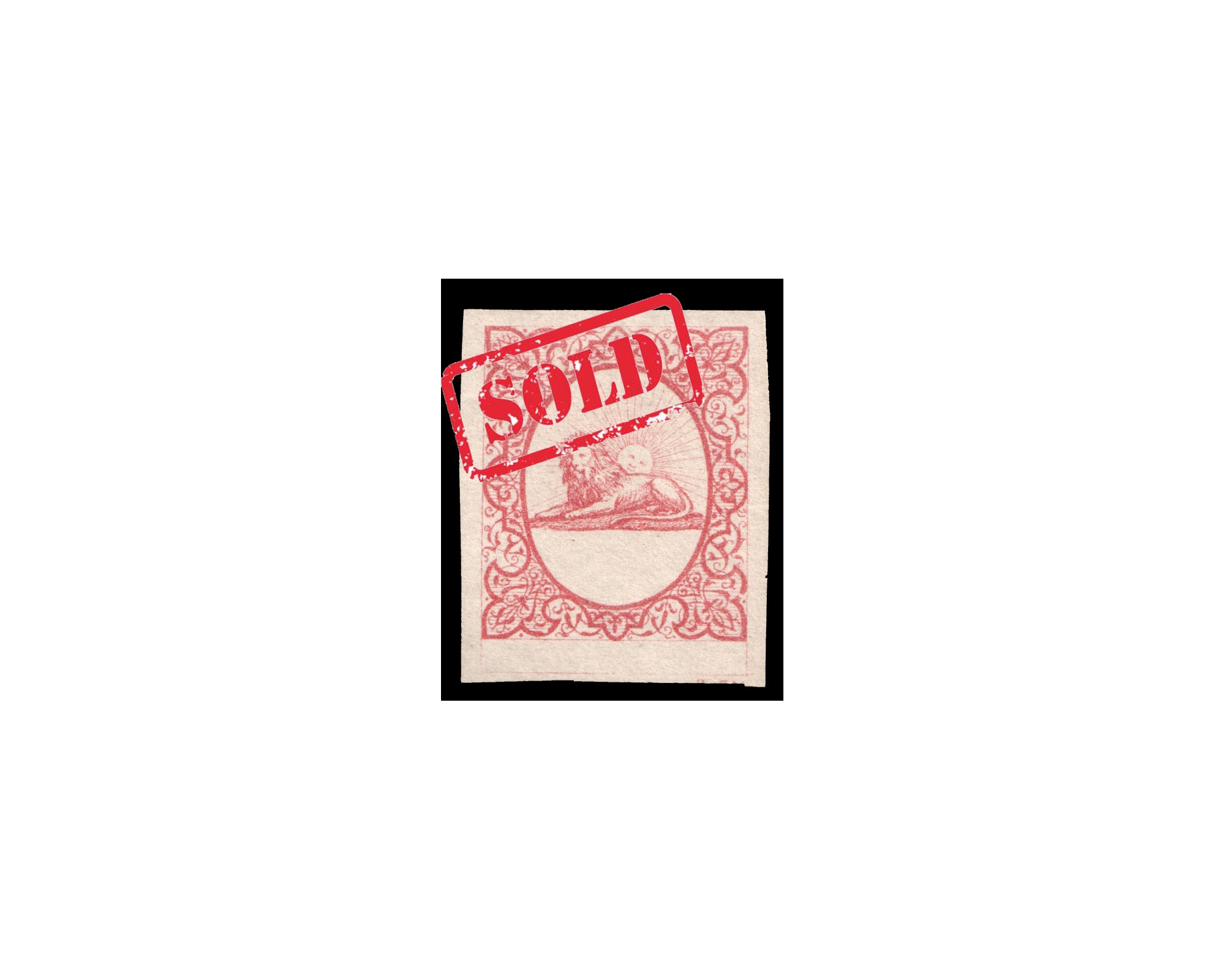 Riester Essay Red on Cream paper